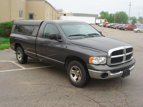 2004 dodge ram 1500 2wd slt reg cab- silver, tow package #9963
