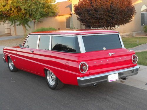 1965  ford falcon two-door wagon just completed   (professionally built)