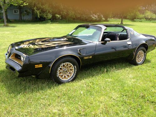 1977 pontiac bandit trans am special edition with build sheet