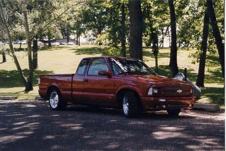 1997 s-10 ext cab v8 conversion project truck 90% complete