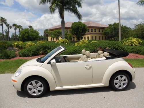 Beautiful 2007 volkswagen beetle convertible only 68k miles! automatic