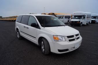 10 dodge grand caravan 4 + 1 wheelchair rear entry minivan! (k47089)