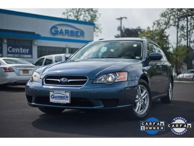 Awd clean carfax wagon 2.5i 4 cyl 1 owner alloy wheels automatic blue new brakes
