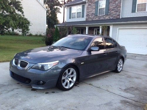 2004 bmw 545i m-package smg transmission 4.4l cold weather/sports package 111k