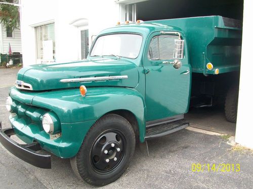 1951 ford f6 high lift coal delivery truck