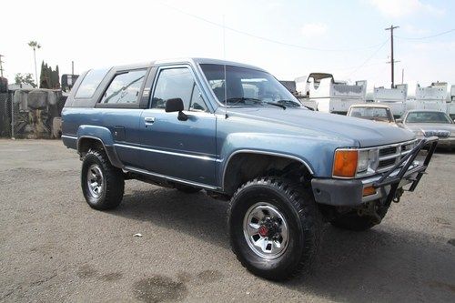 1989 toyota 4runner 4wd automatic 4 cylinder no reserve