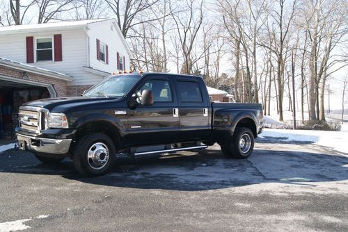 2005 f350 ford lariat dually with unique 6 ft bed-crewcab-4 x 4