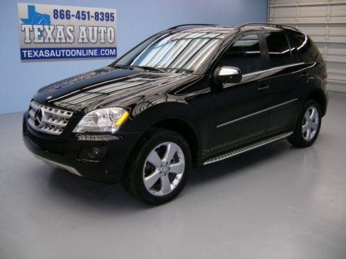 We finance!!  2010 mercedes-benz ml350 4matic roof nav heated leather texas auto