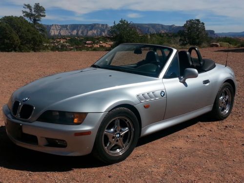 1998 bmw z3 roadster convertible soft top standard shift chrome package