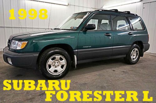 1998 subaru forester l wagon awd nice great condition beautiful runs great wow!!