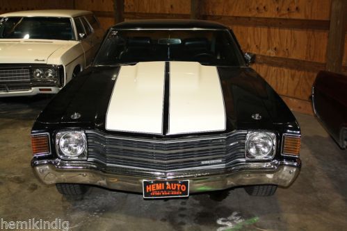 1972 chevy chevelle 2 door sport coupe heavy chevy 350 4 speed w/ build sheet