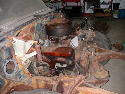 1957 chevy project/parts car