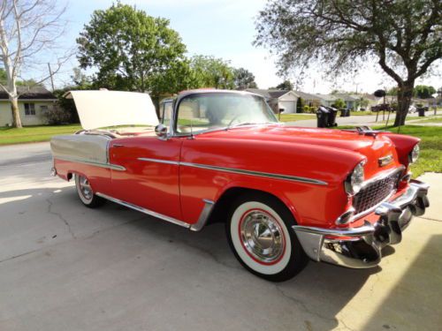 1955 bel-air convertible with continental kit - low reserve
