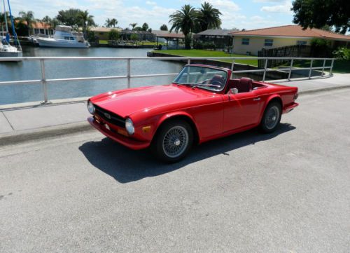 1970 triumph tr6 - beautiful classic with lots of work done!