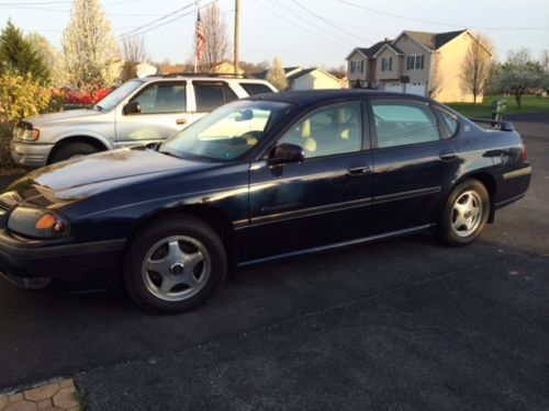 2002 chevy impala ls  low miles 1 owner car ex cond