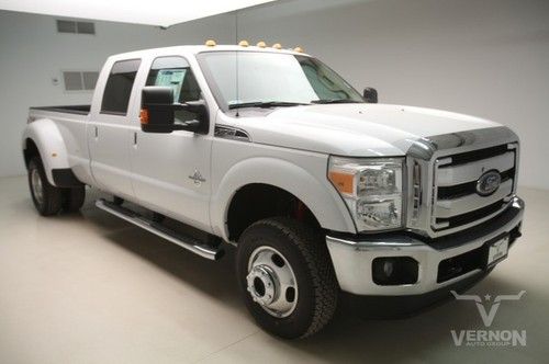 2013 lariat crew 4x4 fx4 navigation sunroof leather heated v8 diesel