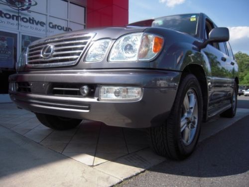 06 lx470 1 owner rear dvd night vision all services $0 down $430/month!
