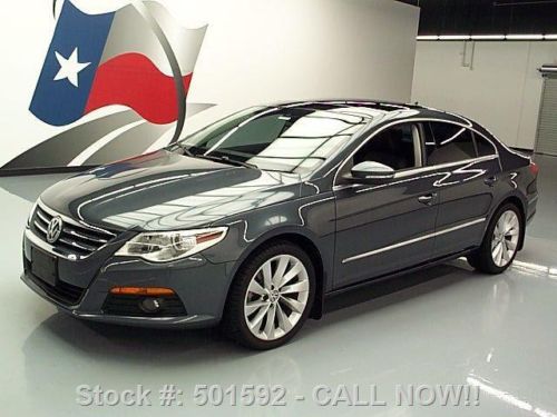 2012 volkswagen cc lux limited sunroof nav rear cam 27k texas direct auto