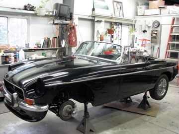 Stunning, solid mgb project with overdrive