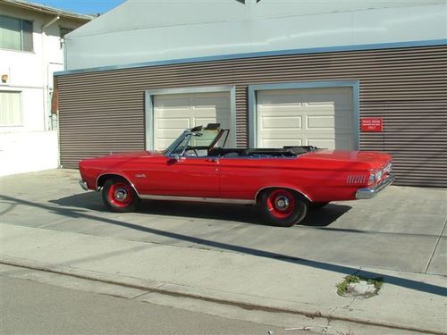 1965 plymouth satellite 426 4-speed convertable