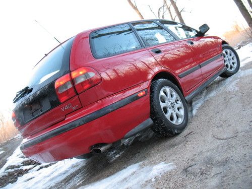 Lqqk! lil red s40 wagon v40 recent tires brakes timing belt service ready2go nr!