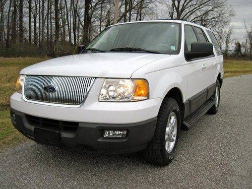 V8, xlt, 5.4l, oxford white 2wd leather loaded cd carfax one owner