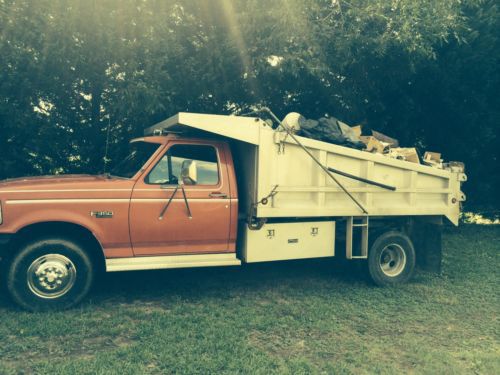 1992 f350 dump truck with only 41,000 original miles,   4x4 drive diesel