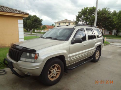 1999 jeep grand cherokee limited sport utility 4-door 4.7l &#034;no reserve&#034;