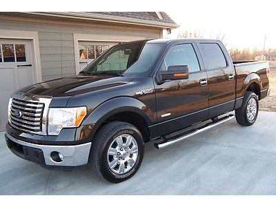 2012 ford f150 xlt ecoboost crewcab 2wd save big low miles