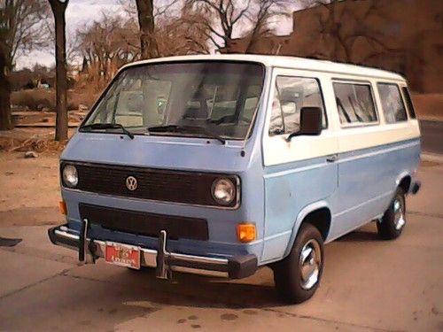 1983 volkswagen vanagon l standard passenger van 3-door 1.9l