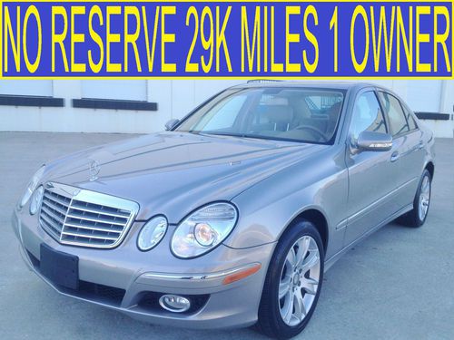 No reserve 29k miles 1 owner certified nav 4matic like new w211 e500 e550 e63