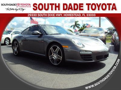 Carrera 4s manual coupe 3.8l, bose, xm, finance, low mileage, one owner