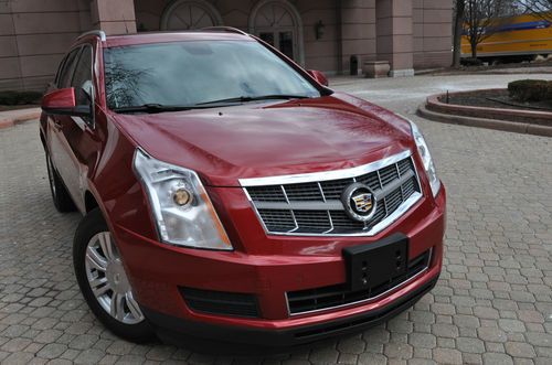 2010 cadillac srx luxury sport 3.0l,no reserve,awd,salvage,pano/roof,