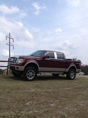 2010 ford f150, 4x4 lariat, super crew,climate seats,audio sync,new 20"wheels