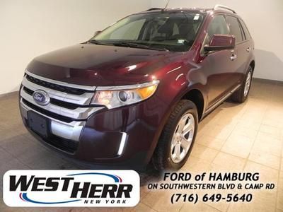 Ford edge, 2011 3.5l v6 sel w/ leather am/fm cd, sync and ford my touch