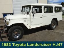 1983 toyota land cruiser troop carrier hj47 australian imported troopy gas lpg