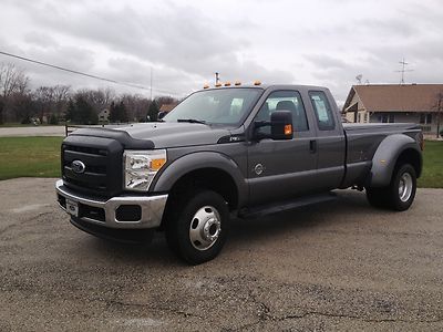 12 f350 diesel dually one owner extended cab clean low miles 4x4 tow package