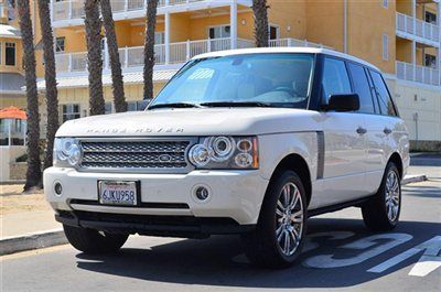'09 range rover supercharged, 41k, books and keys, mint
