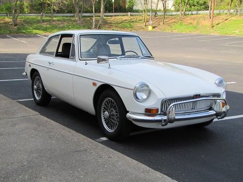 Mgb gt 1969 restored, excellent driver with overdrive gearbox