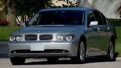 2003 bmw 745il selling with no reserve price to the highest bidder