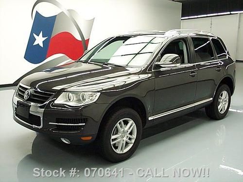 2008 volkswagen touareg v6 4x4 sunroof htd leather 28k texas direct auto