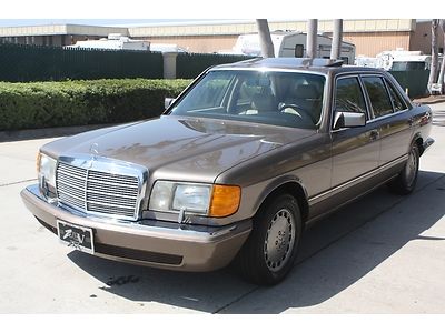 Absolutely gorgeous rare mbz 300sel 100% original well maintained ca car no rust