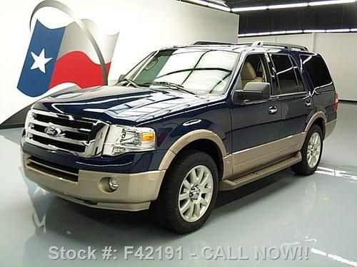 2011 ford expedition xlt 8 pass rear cam 20's 11k miles texas direct auto