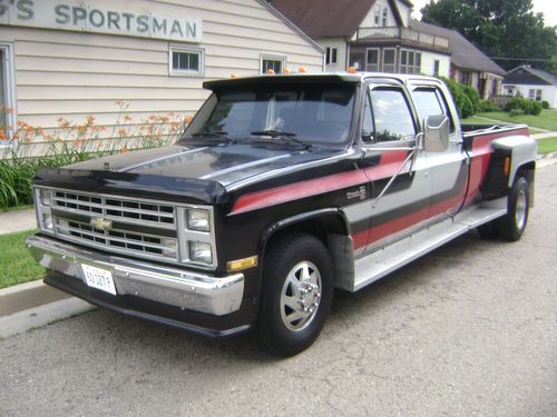 1987 chevy crew cab dually one ton two wheel drive