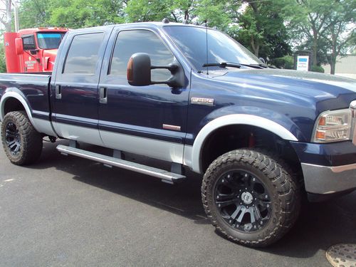 2007 ford f-250 super duty lariat extended cab pickup 4-door 6.0l