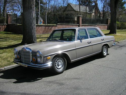 1973 mercedes benz 280sel 4.5,   very fast @ low reserve !!!