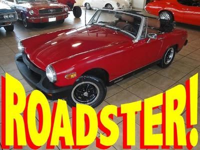 1978 mg midget mark iv roadster new paint &amp; interior only 35k miles