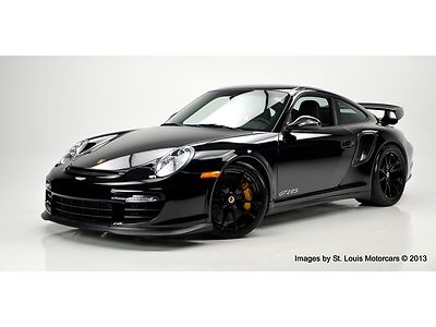 2011 porsche 911 gt2 rs black on black best options as-new only 1681 miles!