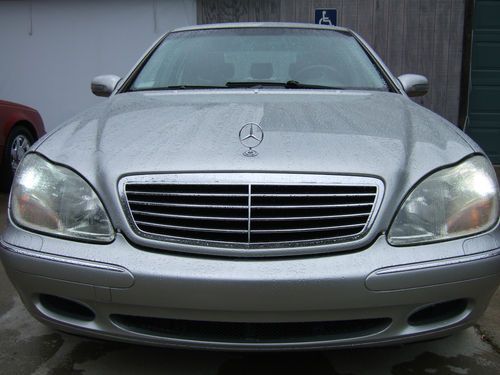Mercedes s500 project car drive &amp; restore only 102k miles perfect carfax ! ! ! !