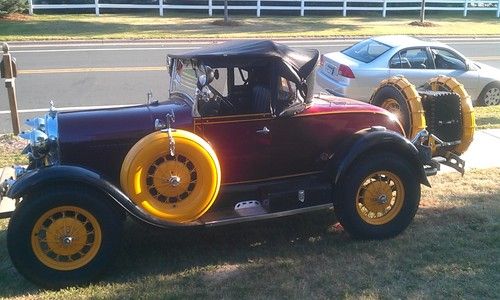 Custom 1981 shay roadster replica of 1929 ford model a